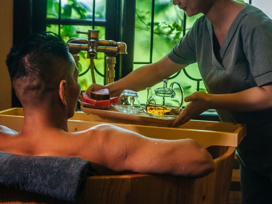 Phòng trị liệu riêng tư tại Ngải Spa